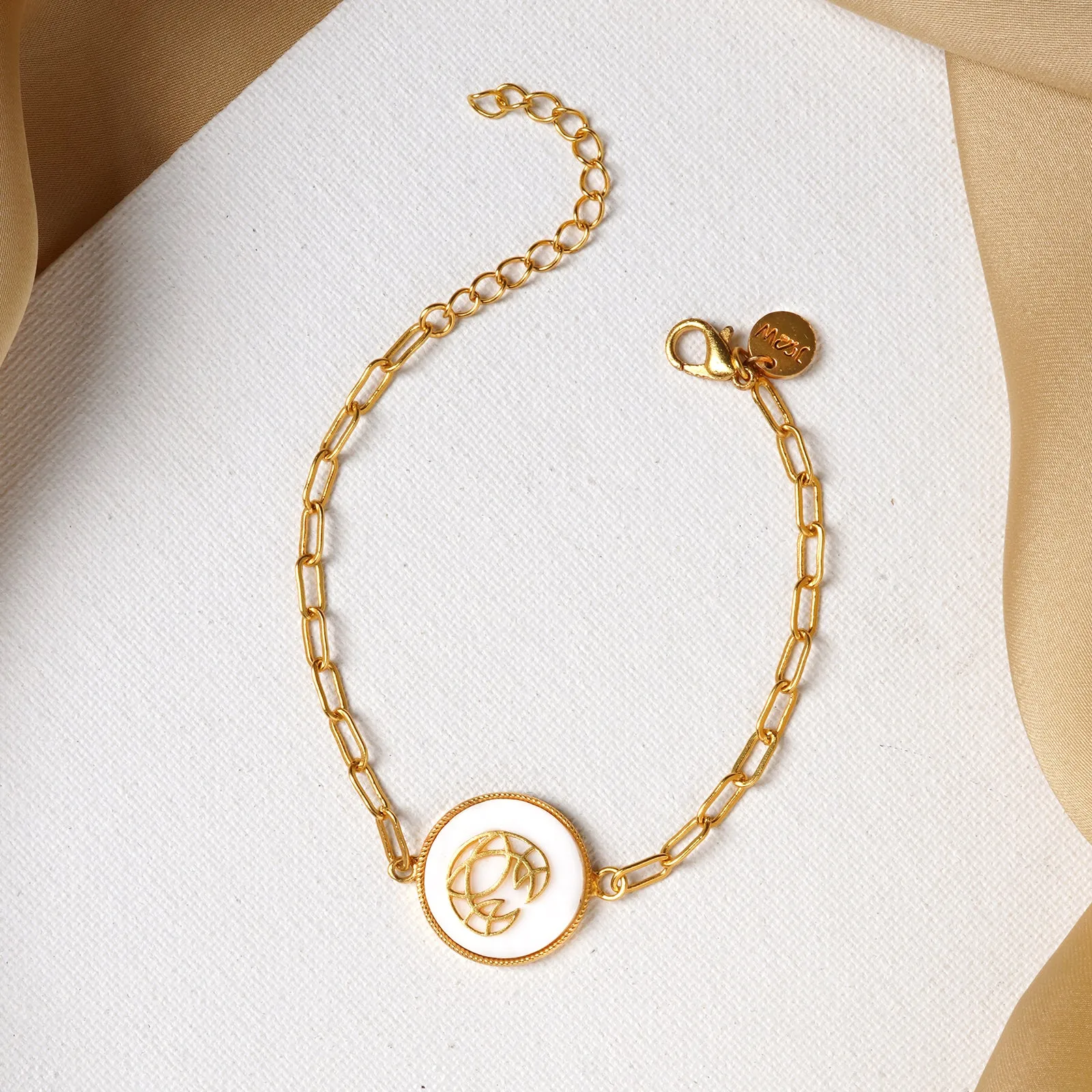 18K Gold Plated Cancer Zodiac Bracelet