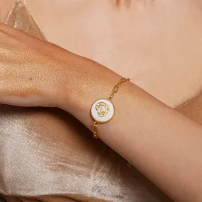 18K Gold Plated Cancer Zodiac Bracelet