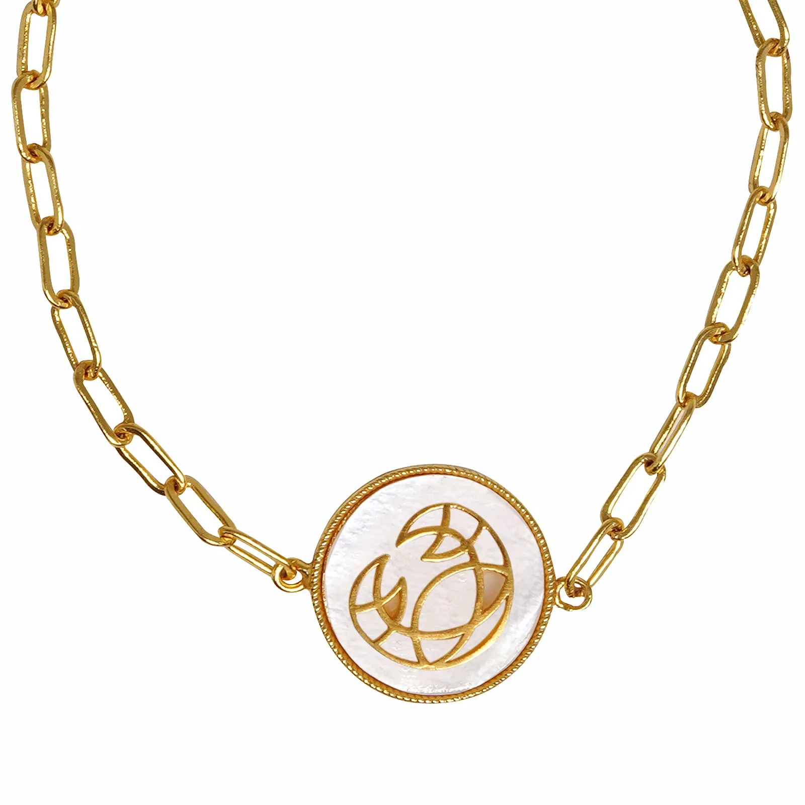 18K Gold Plated Cancer Zodiac Bracelet