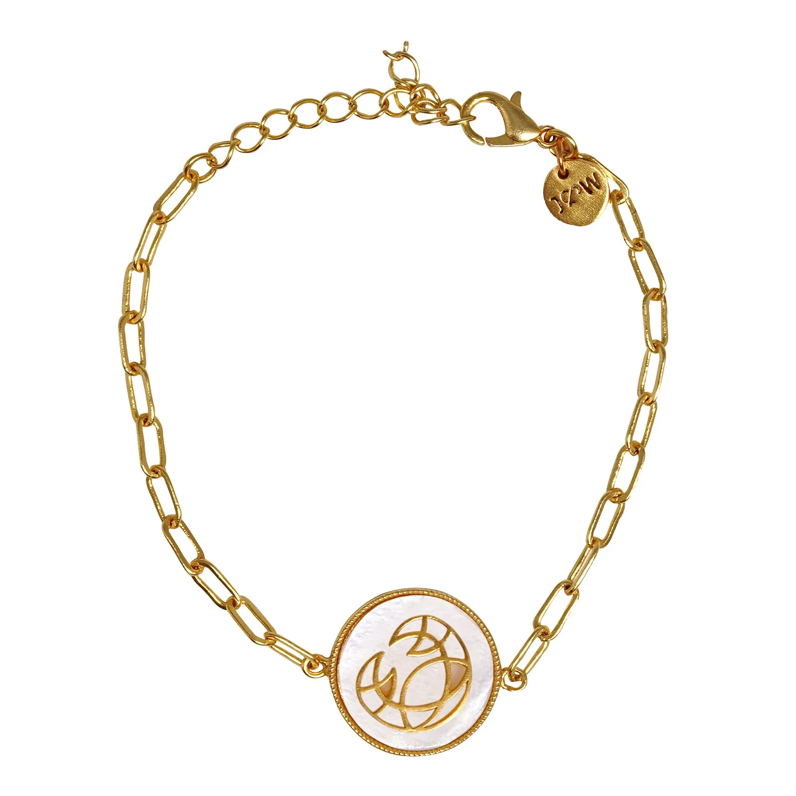 18K Gold Plated Cancer Zodiac Bracelet