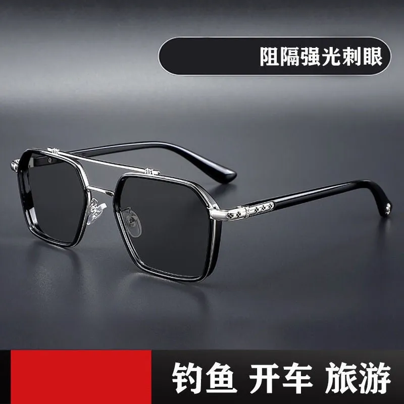 2023 Polarized Square Metal Unisex Sunglasses