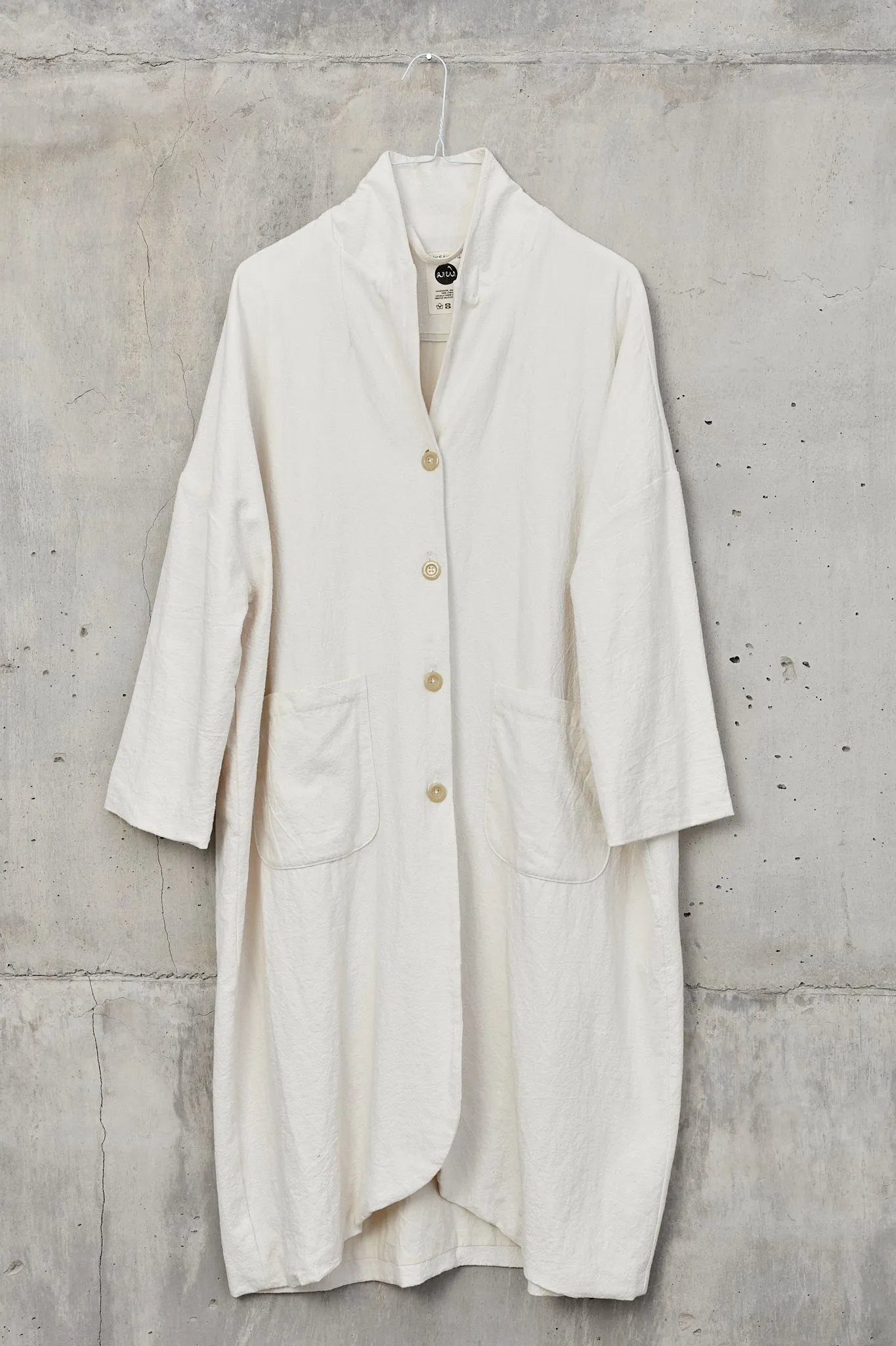 ADEM [ pure ] - unisex hachiko linen coat