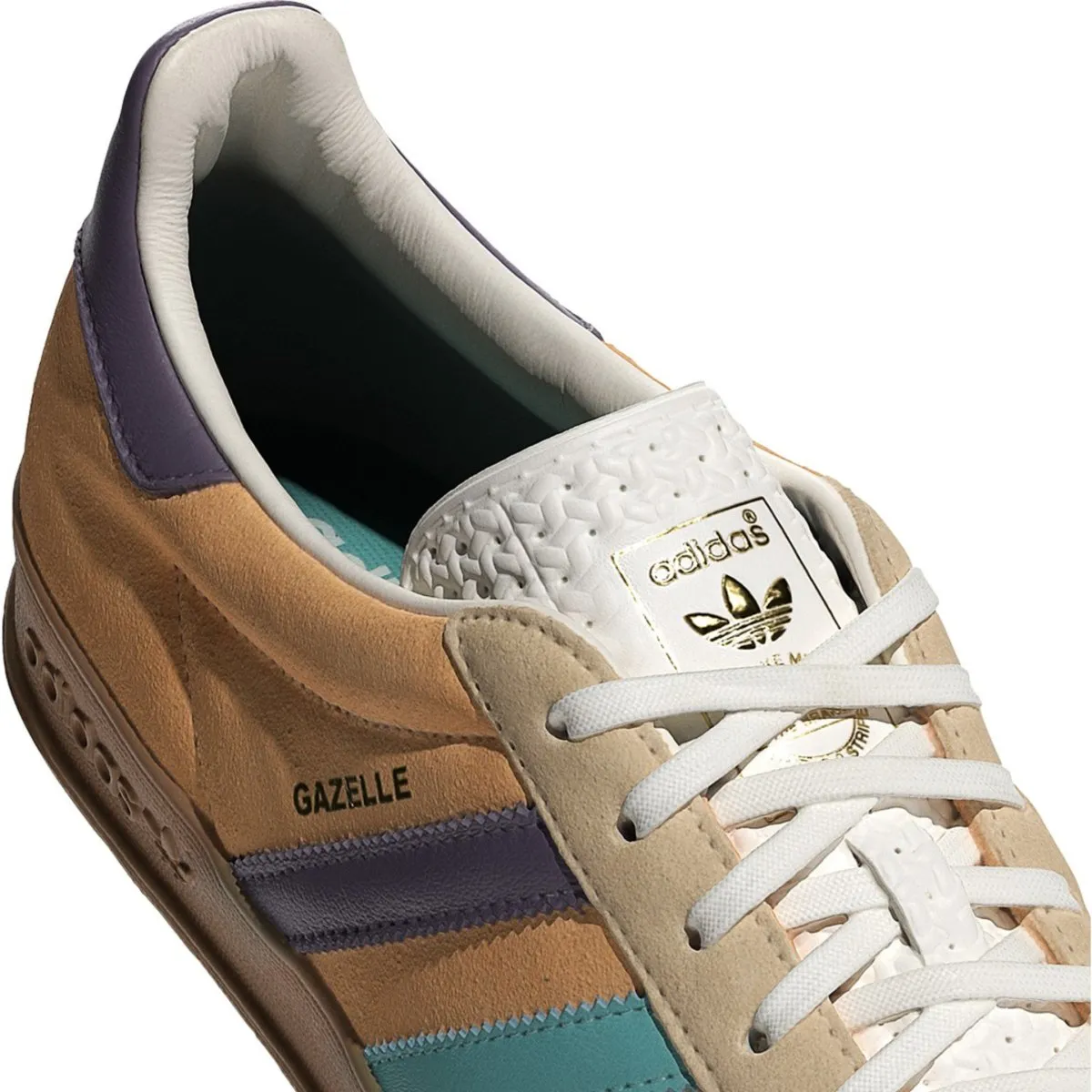 Adidas Gazelle Indoor Glow Orange F19/Shadow Violet/Off White