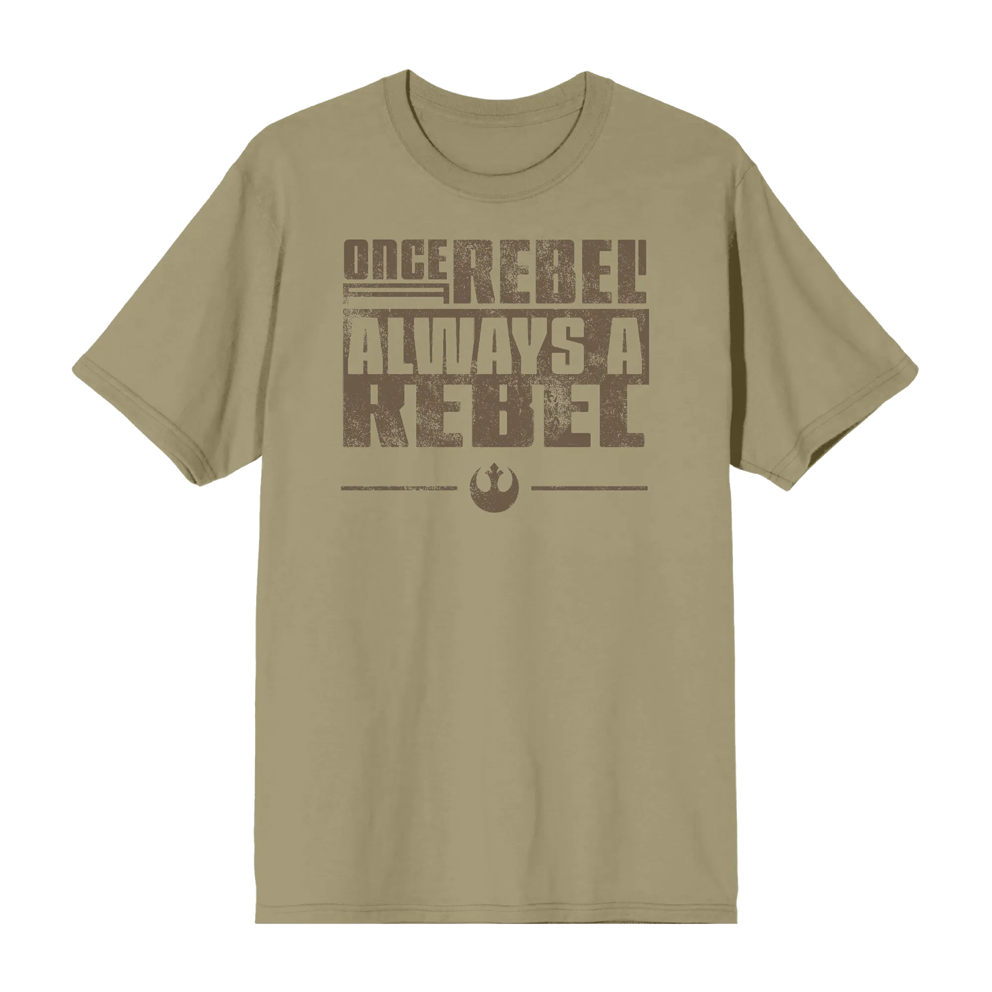 Ahsoka Series Once A Rebel Always A Rebel Olive Tee