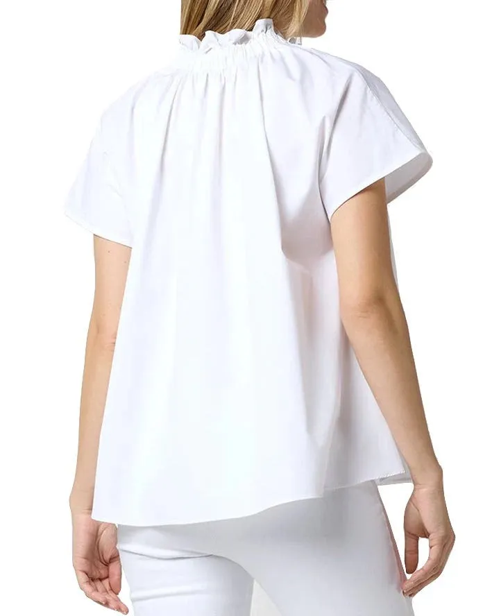 Ann Mashburn Atelier Kami Top in White