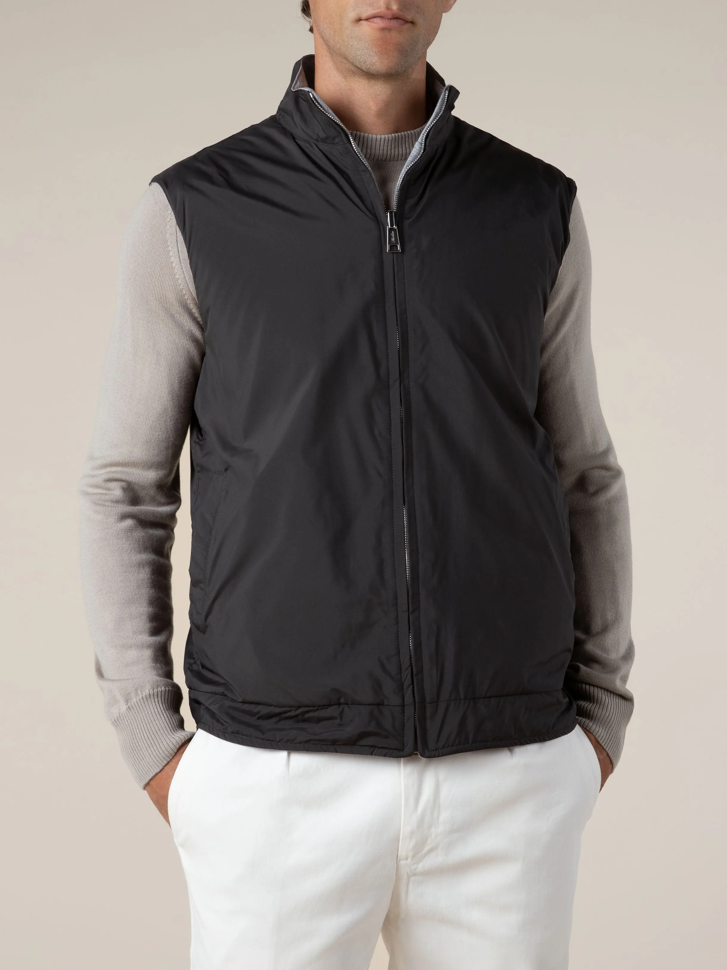 Anthracite Reversible Resort Body Warmer