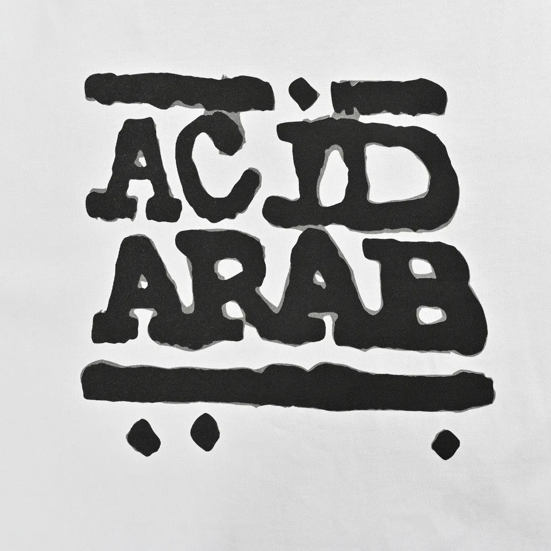 Balenciaga Acid Arab White T-Shirt