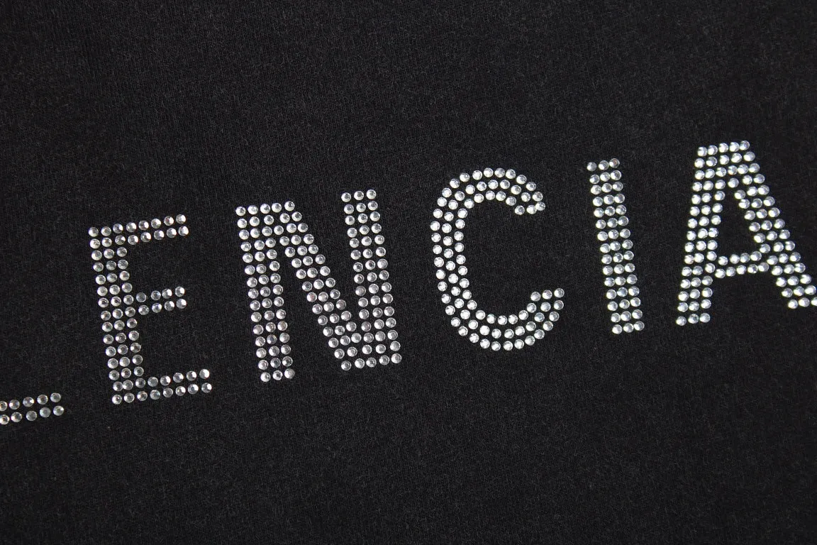 Balenciaga T-shirt with Washed Effect