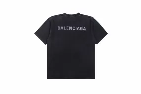 Balenciaga T-shirt with Washed Effect