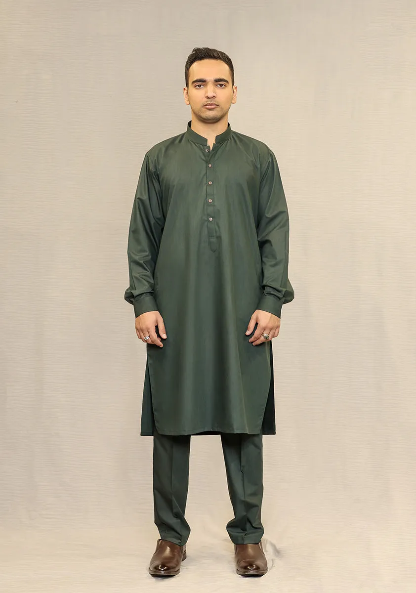 Basic Poly Viscose Maluki Scarab Slim Fit Suit