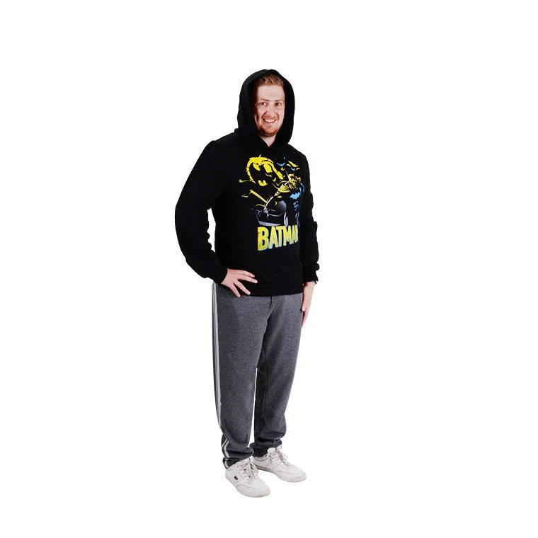 Batman Hoodie, Black, Size XXL