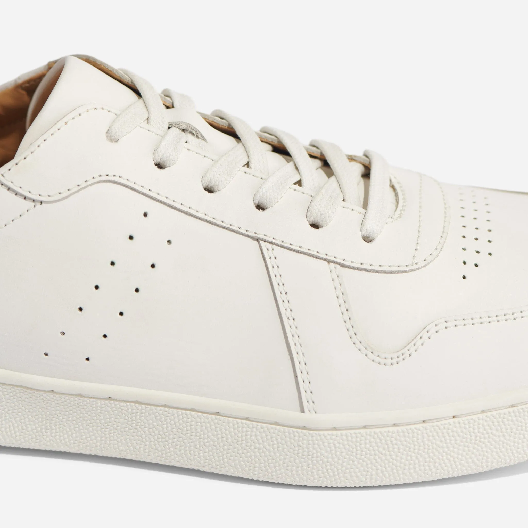 Beto Go-To Court Sneaker White