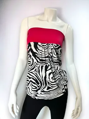 Binti Top - Zebra Pink