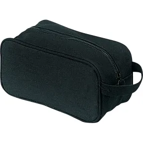 Black - US Army Style Travel Kit Case - Cotton Canvas