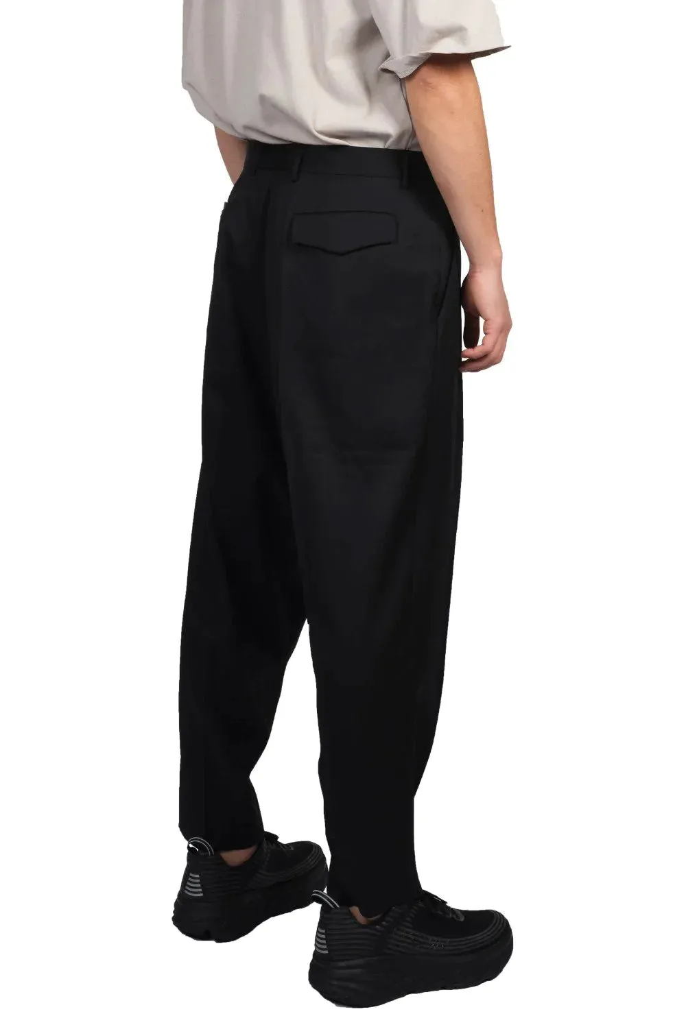 Black Wide Pants