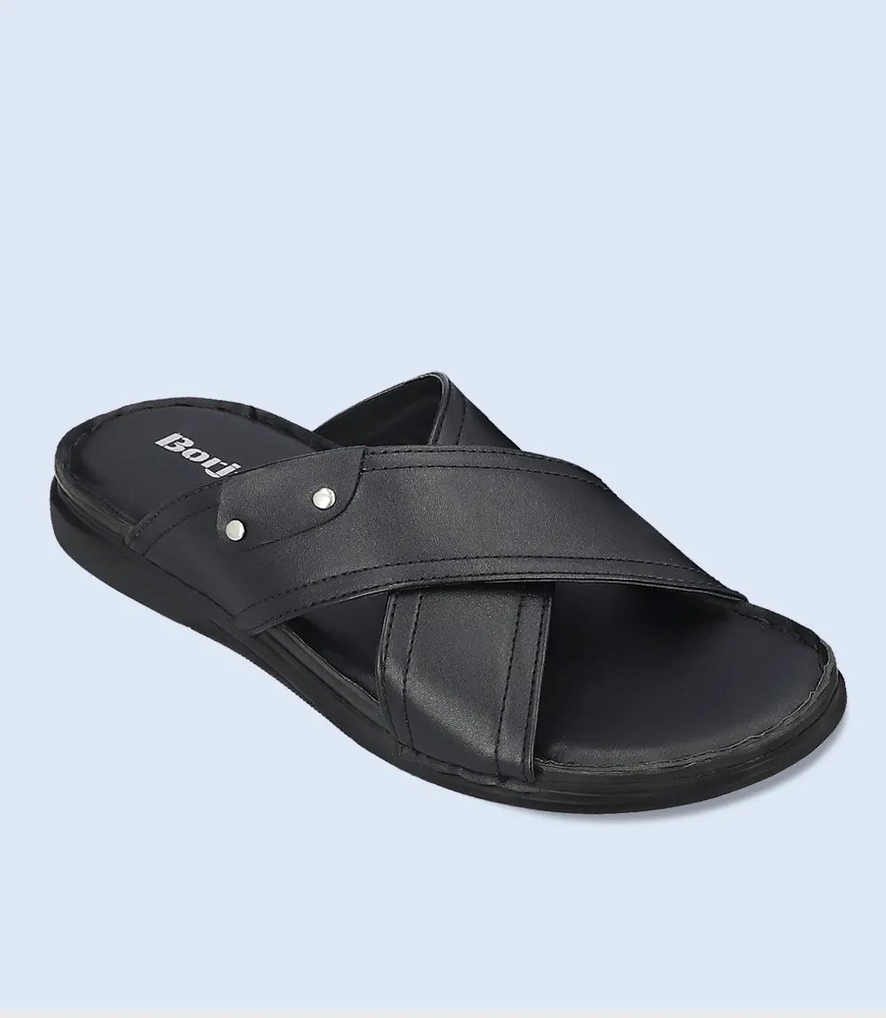 BM4934-BLACK-Men Slipper