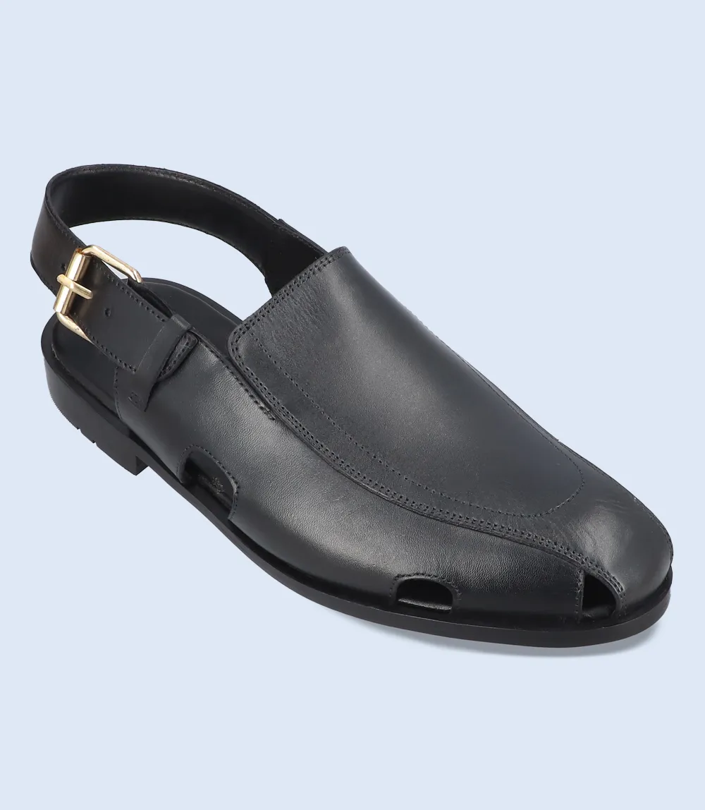 BM5607-BLACK-Men Peshawari