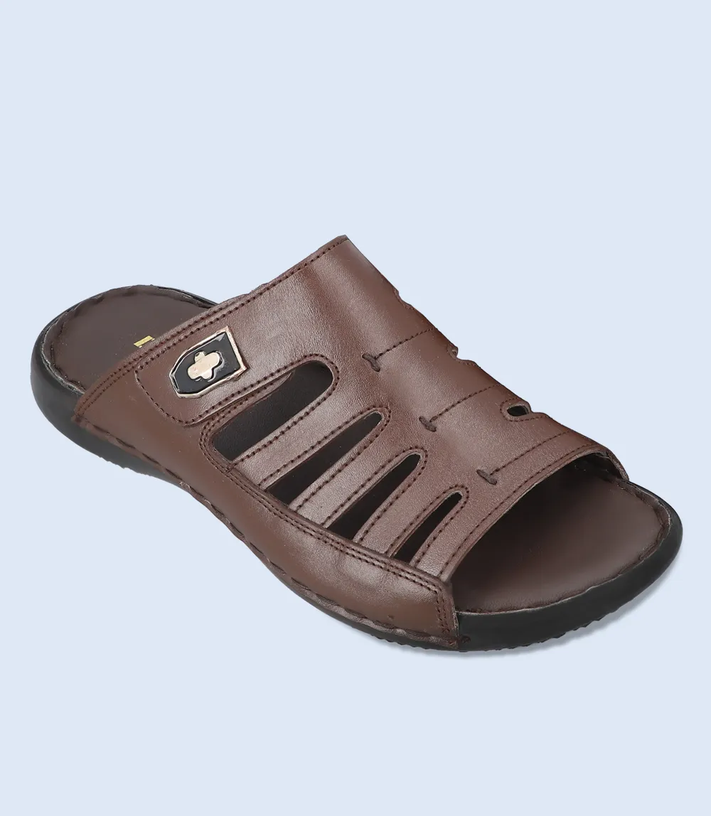 BM5667-COFFEE-Men Slipper