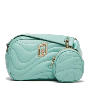 Borsa a Tracolla LIU JO Better Trapuntata color Menta con Charm