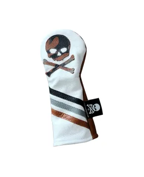 Brown Camo Skull & Bones Hybrid headcover.