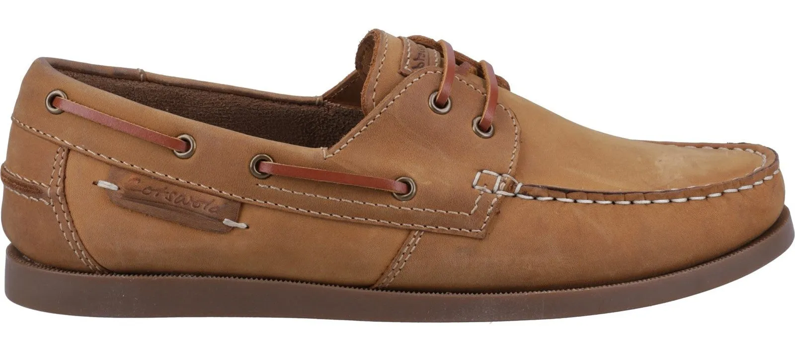 Cotswold Bartrim Mens Leather Boat Shoe