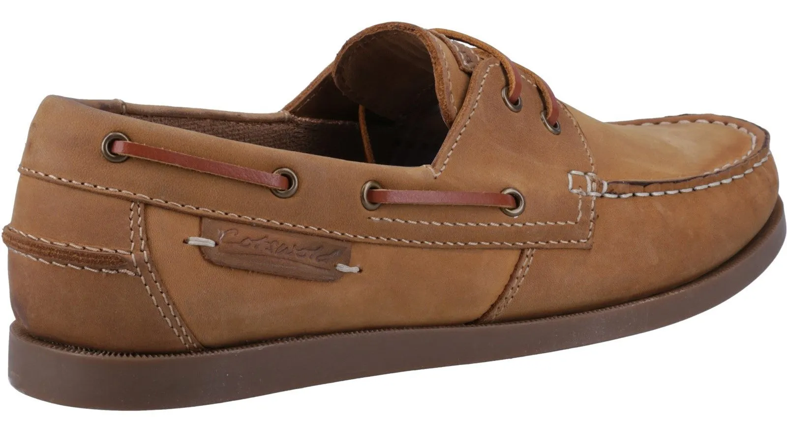 Cotswold Bartrim Mens Leather Boat Shoe