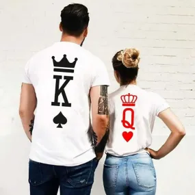 COUPLE PRINT T SHIRTS