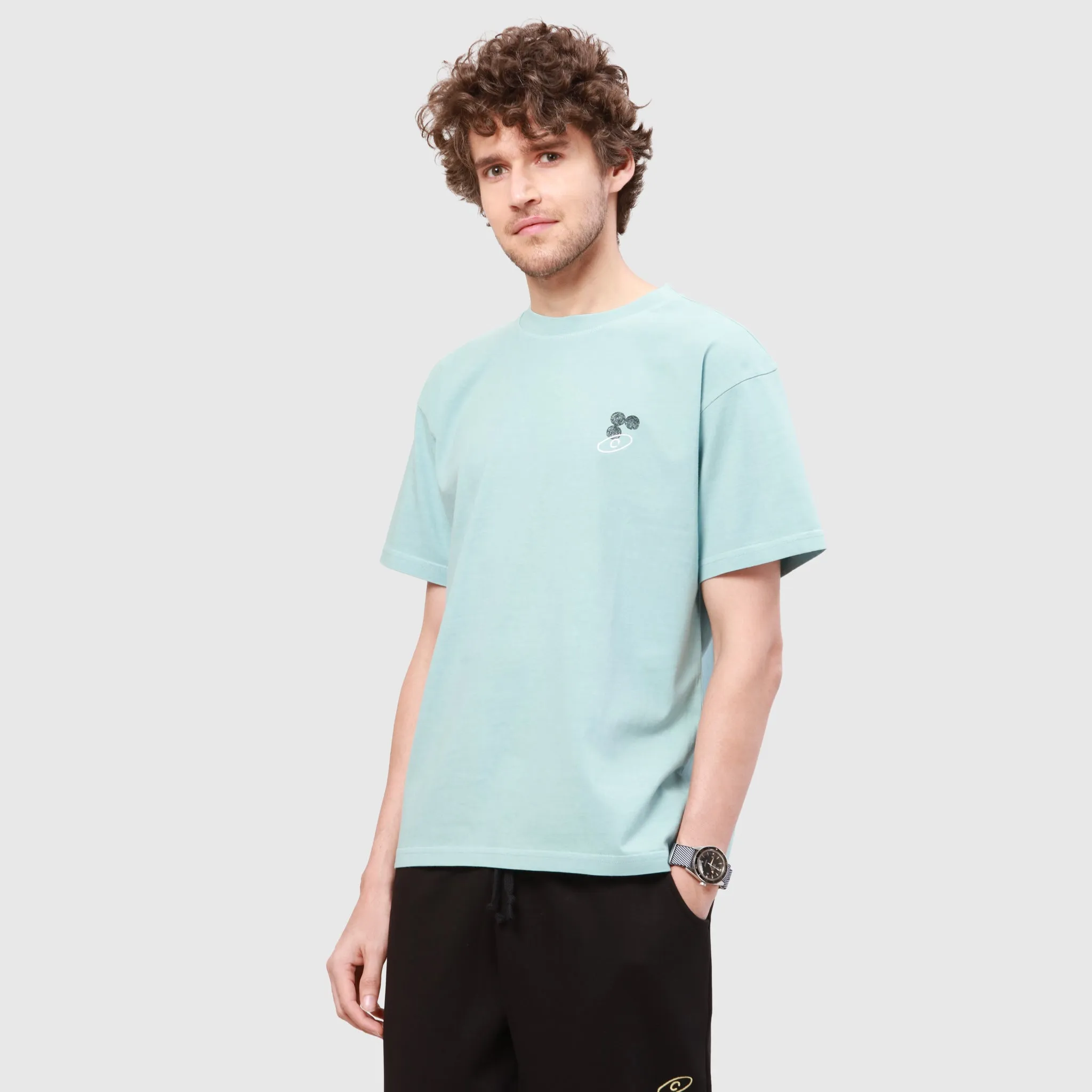 CUBE TEE (Powder Blue)