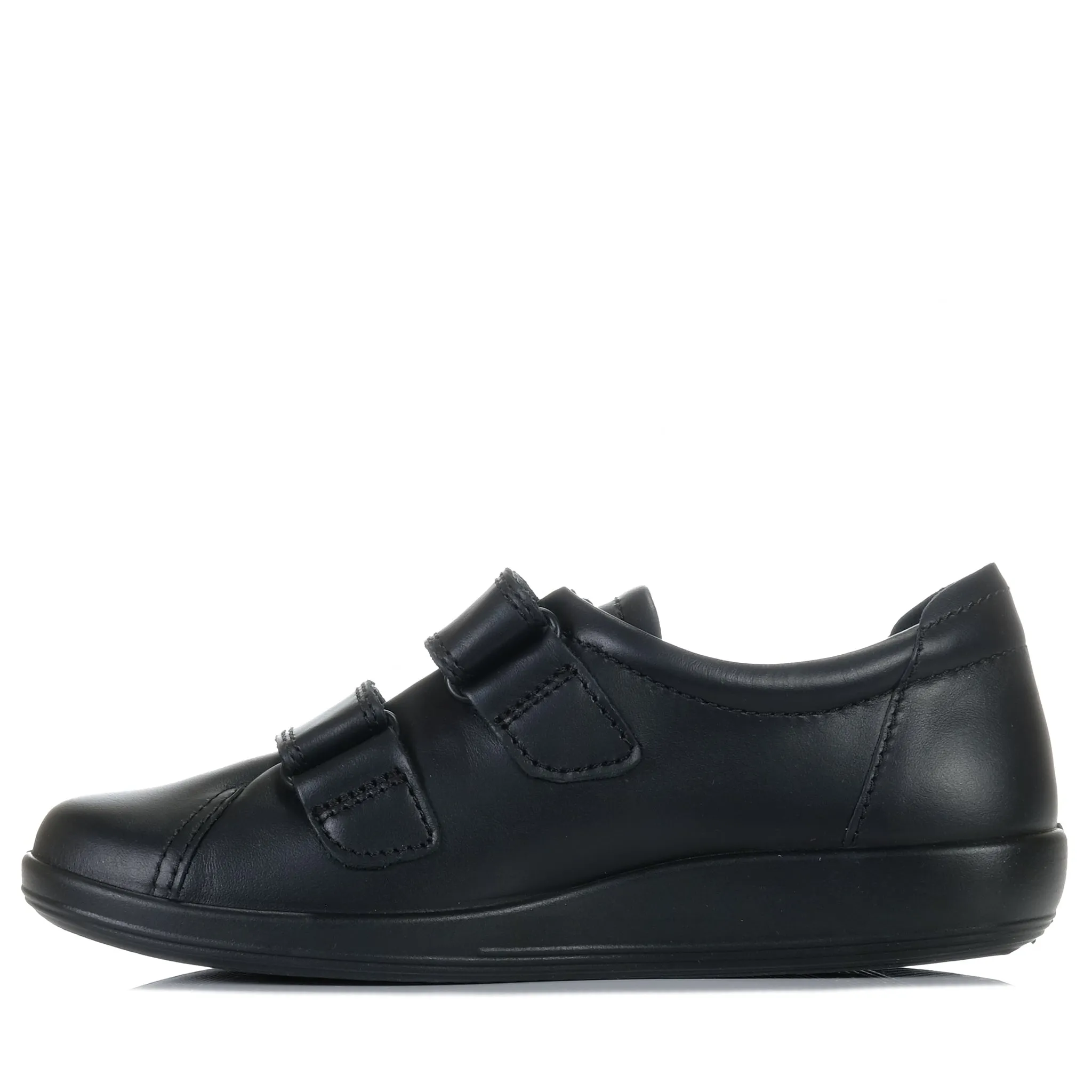 Ecco Soft 2.0 206513 Velcro Black Mono