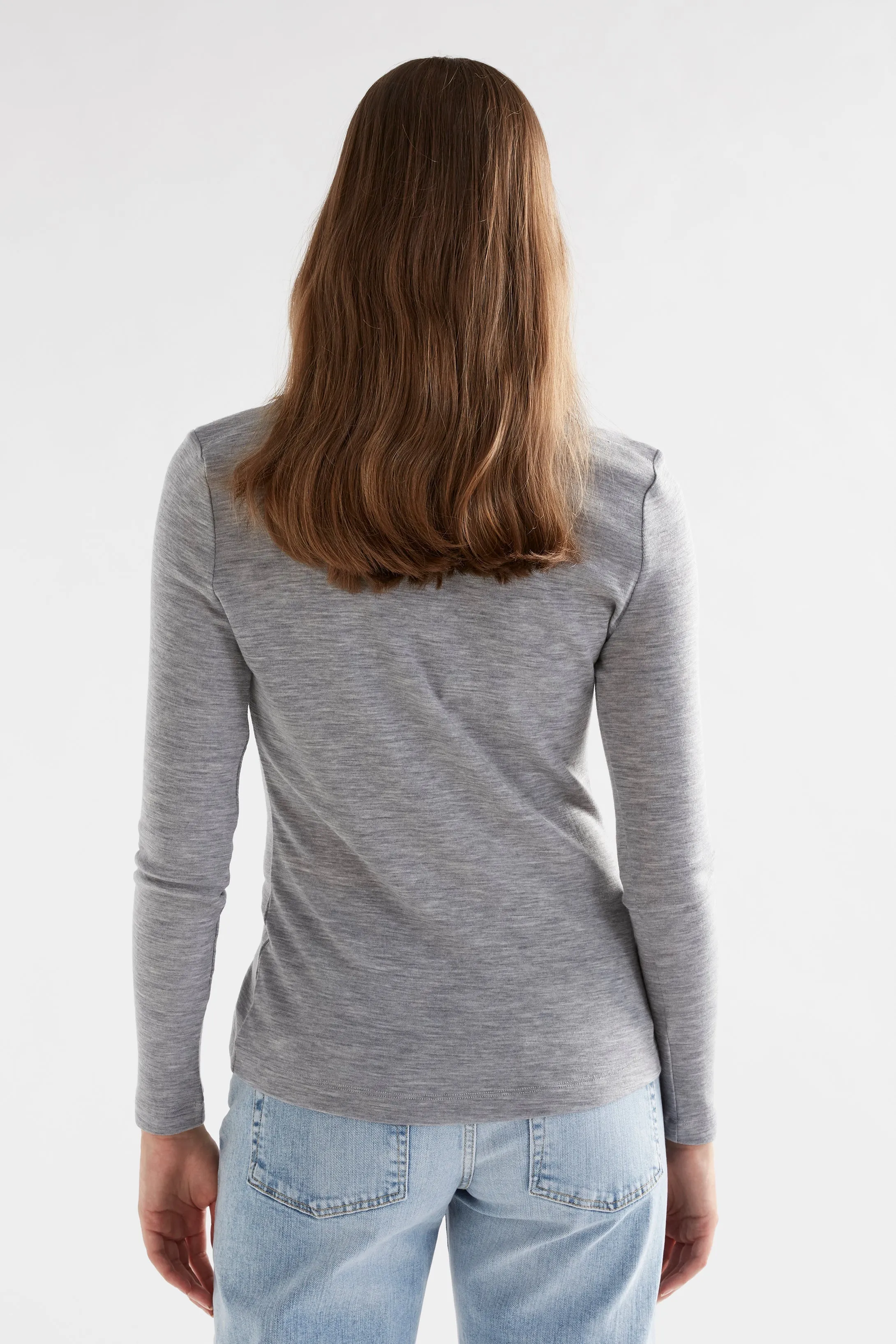 Elk The Label - Grej Top - Grey Marle