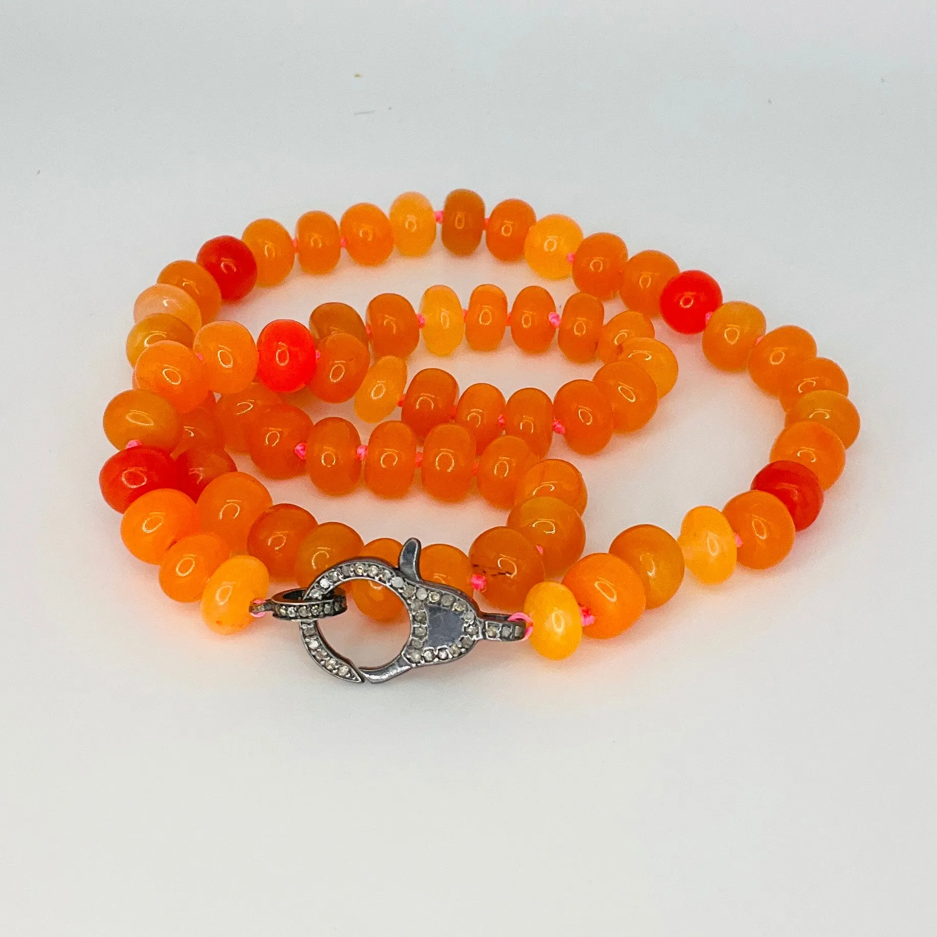 Fire Opal Energy Necklace