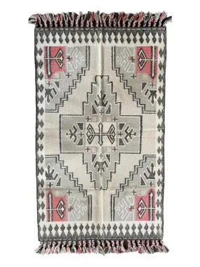 Hand Knotted Wool & Cotton RUG 43