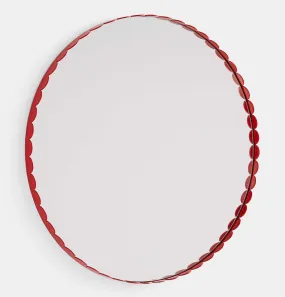 HAY Arcs Mirror – Round – Red