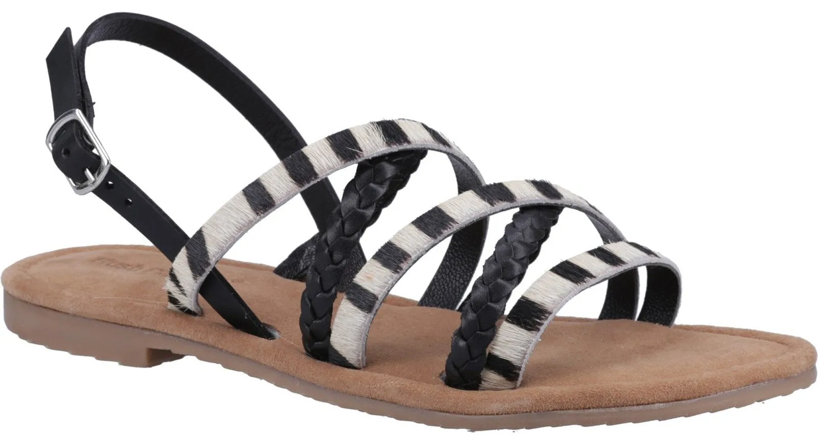 Hush Puppies Amanda Strappy Womens Leather Sandal