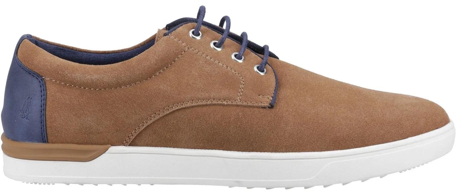 Hush Puppies Joey Mens Leather Lace Up Casual Shoe