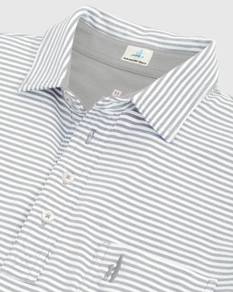 JOHNNIE-O Dante Striped Polo Shirt