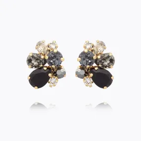 Katie Earrings / Black Combo