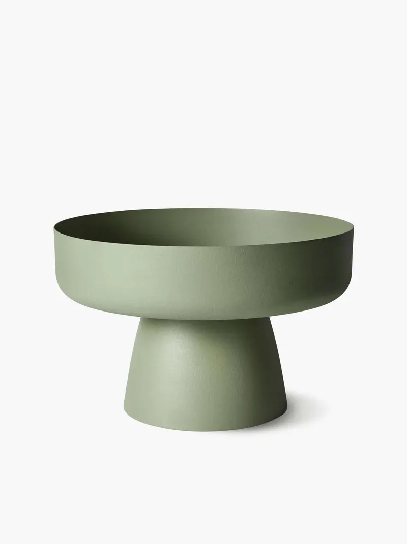 L and M Home Mona Pedestal Sage