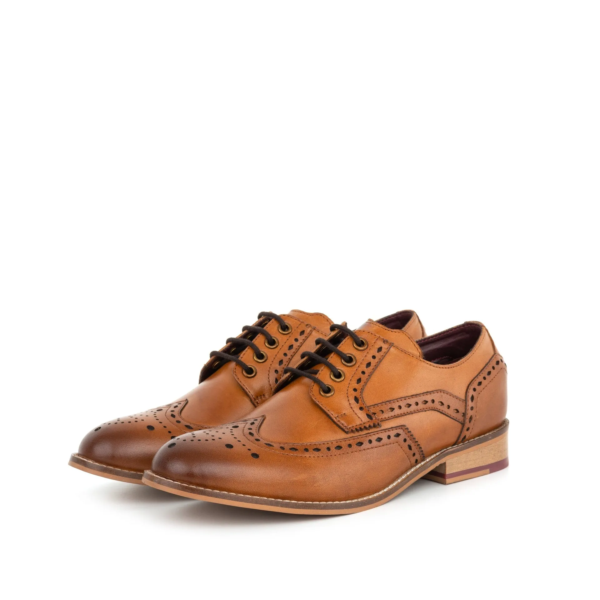 Ladies Hana 2.0 Tan Brogue