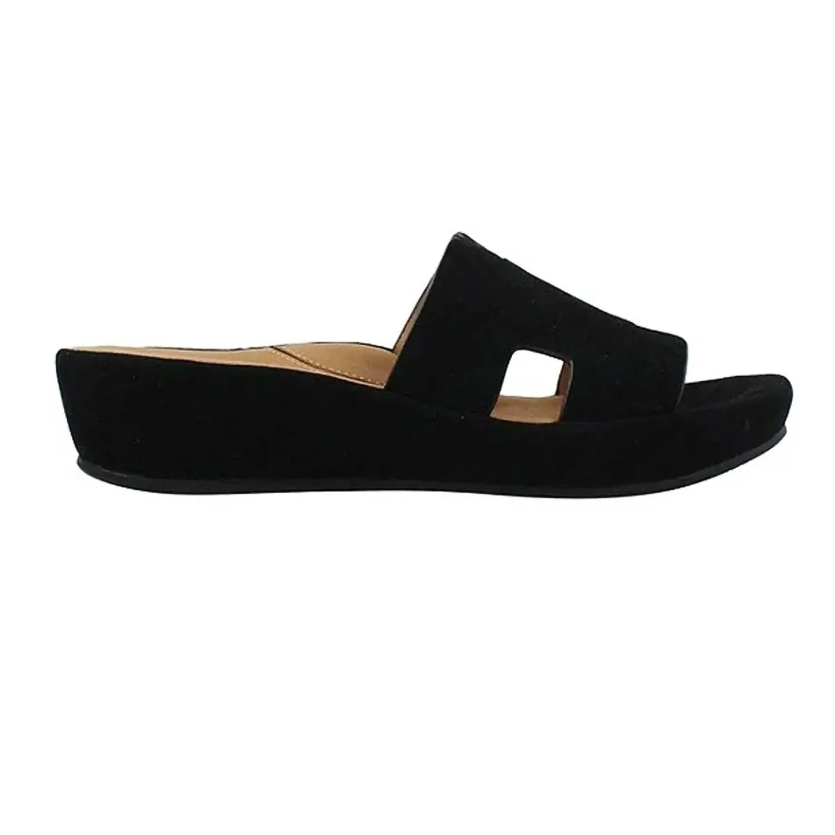 LAmour Des Pieds Women's Catania Black Suede