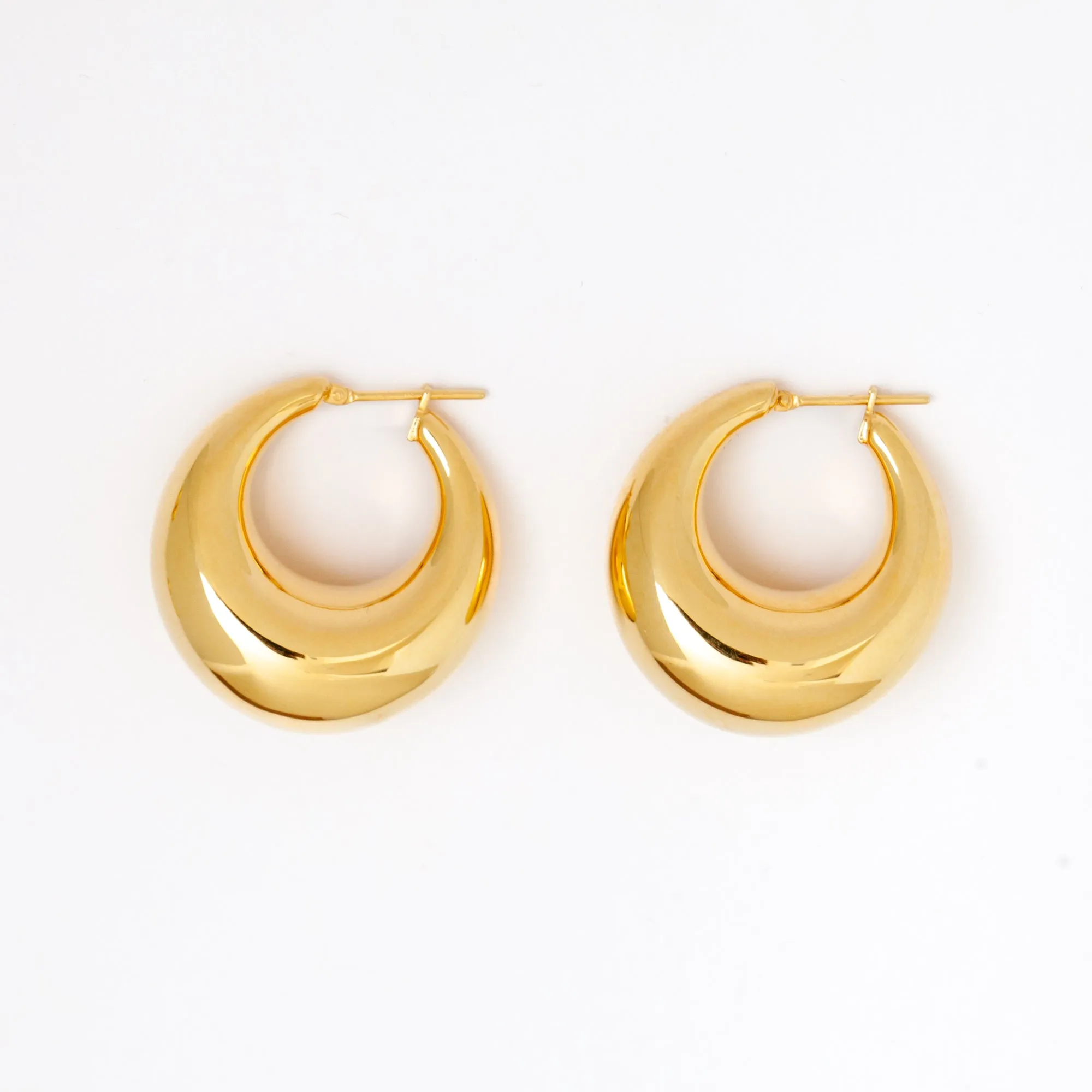 Large 30mm Bubble Hoops