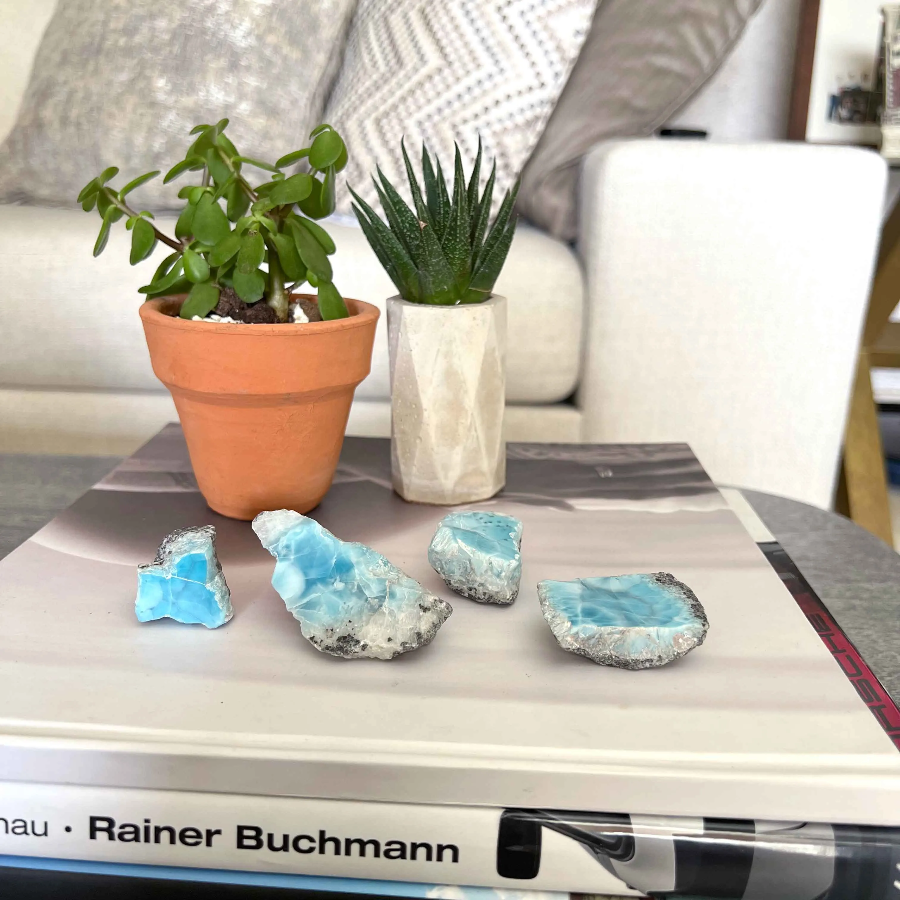 Larimar Paperweights Jackson, Set