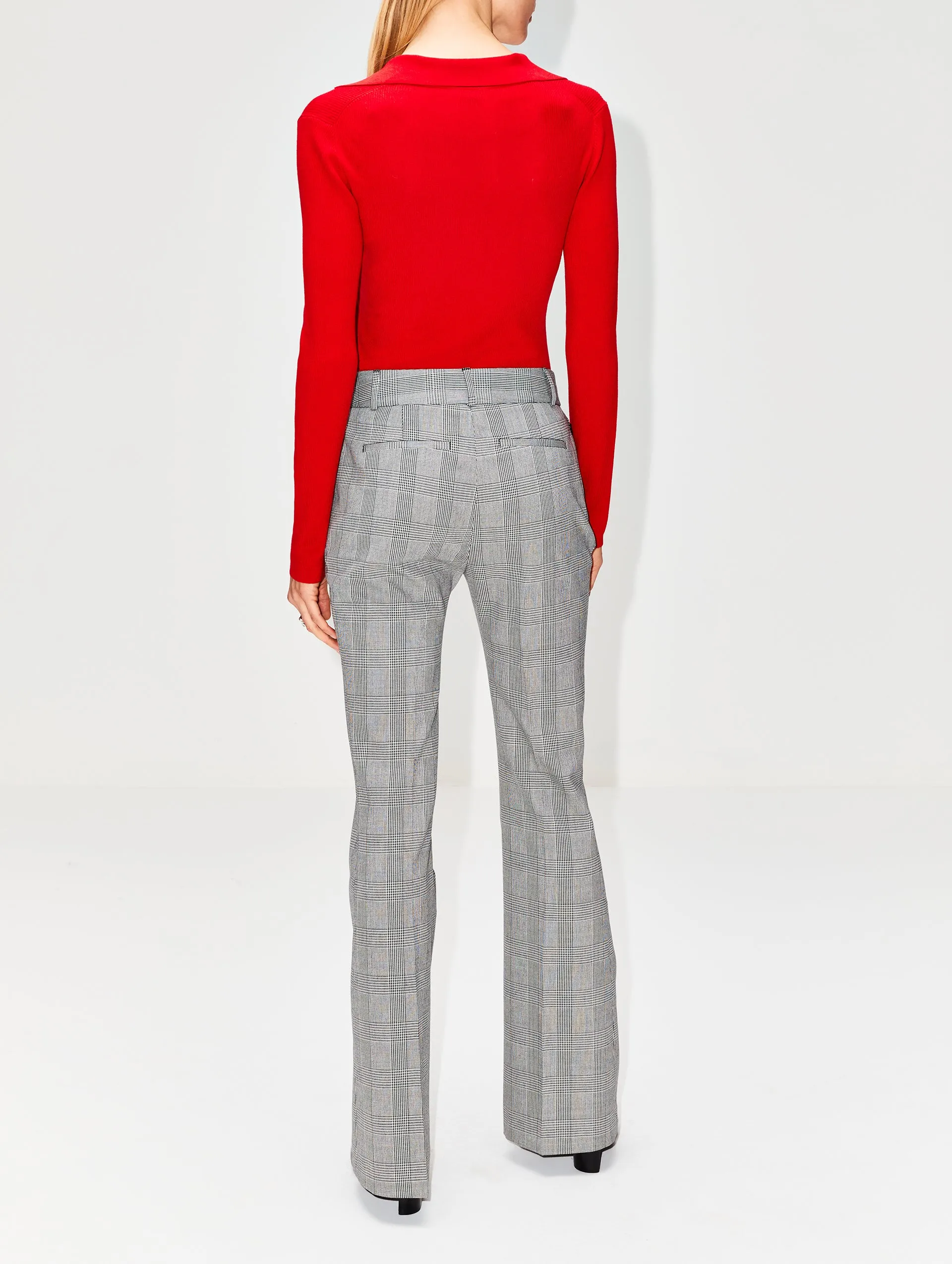 Le High Rise Flare Trouser