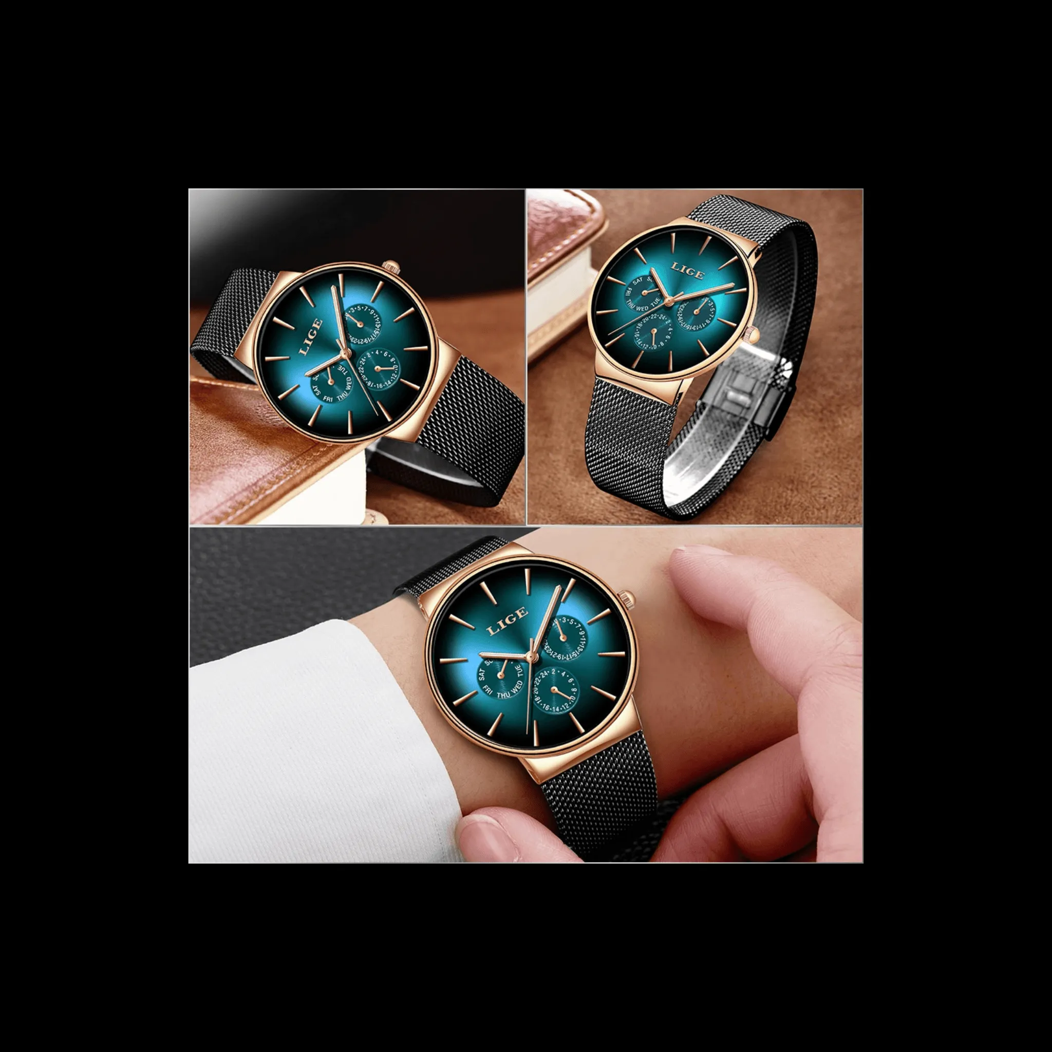 Lige Quartz Watch