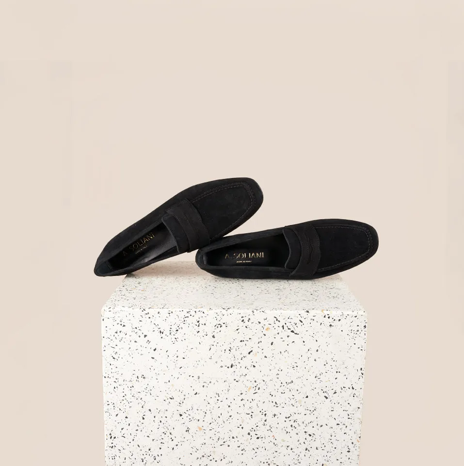 Lodi Due - Black Suede