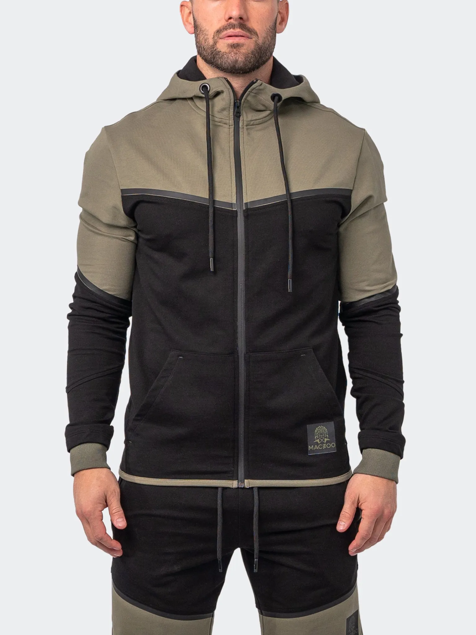 Maceoo Athleisure| Hoodie Exploration Green