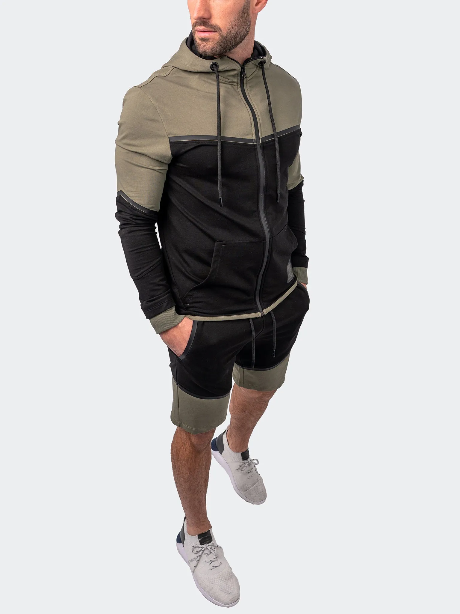 Maceoo Athleisure| Hoodie Exploration Green