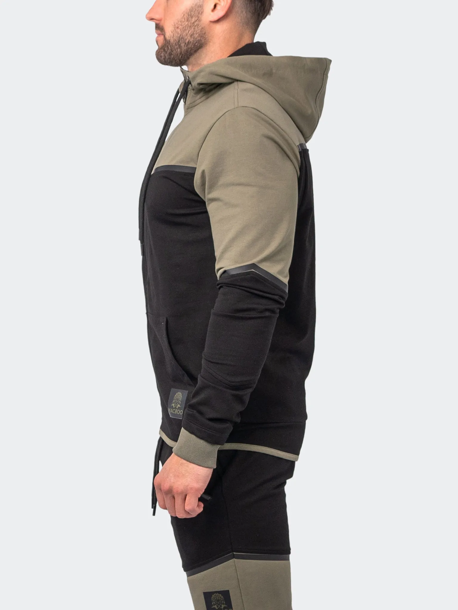 Maceoo Athleisure| Hoodie Exploration Green