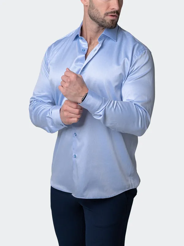 Maceoo Stretch Shirt | Classic Modern Blue