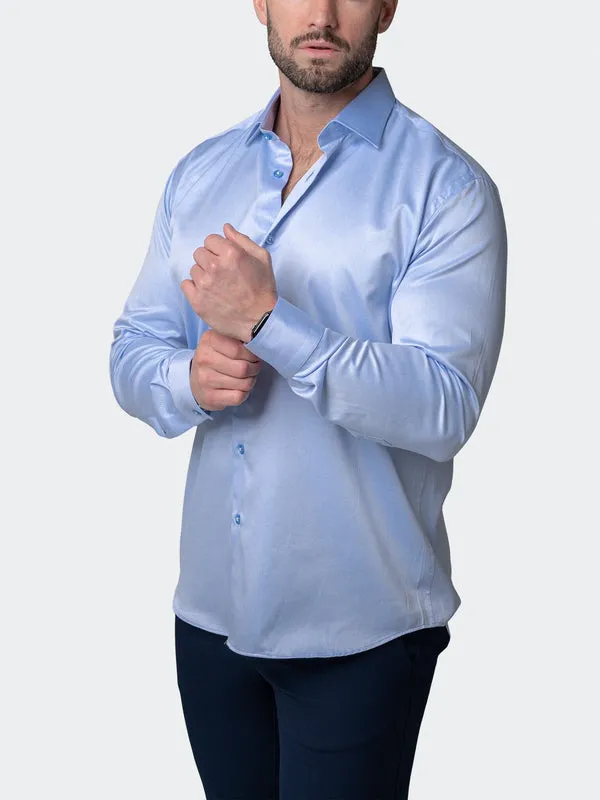 Maceoo Stretch Shirt | Classic Modern Blue